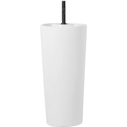 REA-U5635 - Vapaasti seisova pesuallas BLANKA 85x40 cm keramiikka/kiiltävä valkoinen
