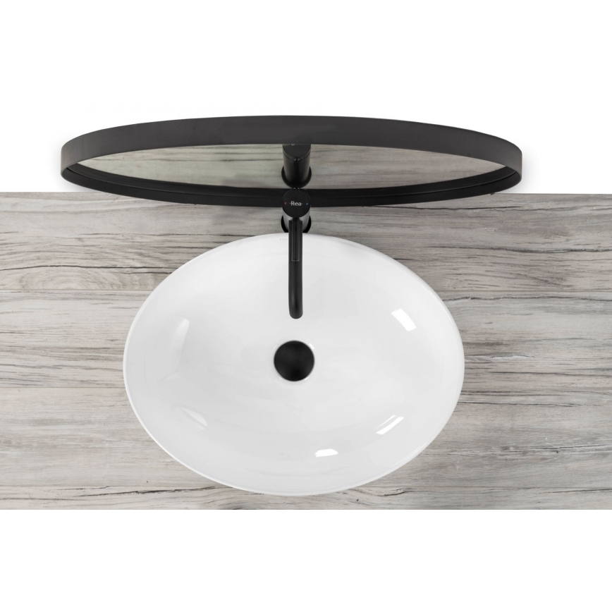 REA-U8198 - CAROLA SLIM tasoallas 39 x 51,5 cm, keramiikka, kiiltävä valkoinen