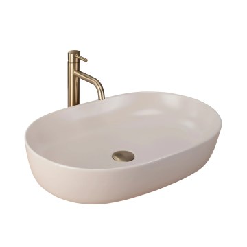 REA-U9655 - Tason päälle asennettava CLEO-pesuallas 41x60,5 cm keramiikka/beige