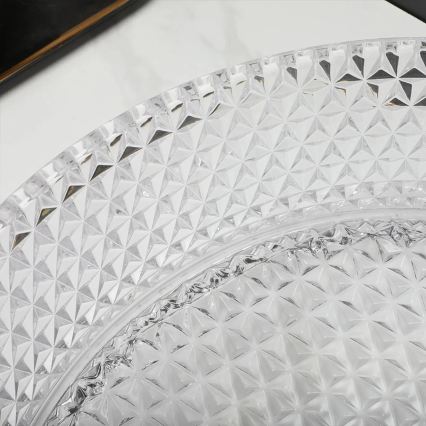 REA-U9670 - Pöytätason pesuallas CRISTAL, Ø 35,5 cm, lasi/kirkas