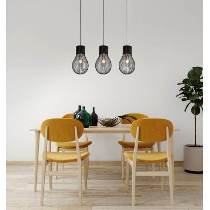 Reality - Kattokruunu johdossa DAVE 3xE27/40W/230V