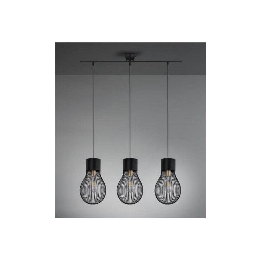 Reality - Kattokruunu johdossa DAVE 3xE27/40W/230V