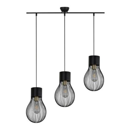 Reality - Kattokruunu johdossa DAVE 3xE27/40W/230V