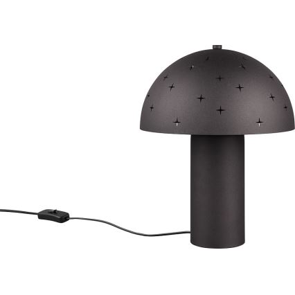 Reality - Pöytälamppu SETA 1xE14/28W/230V musta