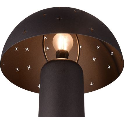 Reality - Pöytälamppu SETA 1xE14/28W/230V musta