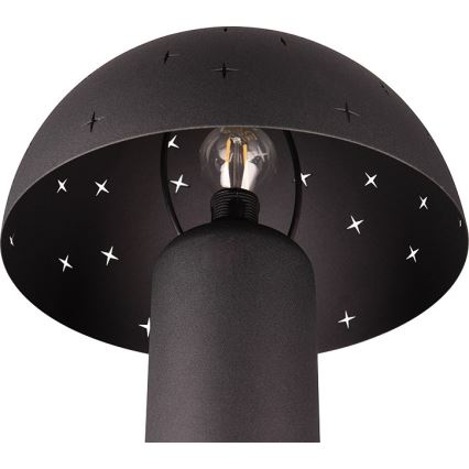 Reality - Pöytälamppu SETA 1xE14/28W/230V musta