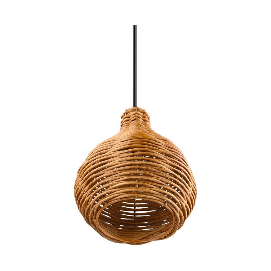 Reality - riippuvalaisin johdolla SPROUT 1xE14/40W/230V ruskea/rottinki