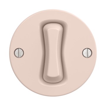 Reblig - Kehyksetön retro-painike, vintage-ruusunpunainen