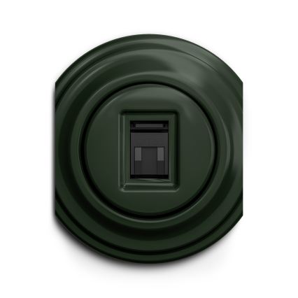 Reblig - Retro-tyylinen kehyksetön datapistorasia, vihreä