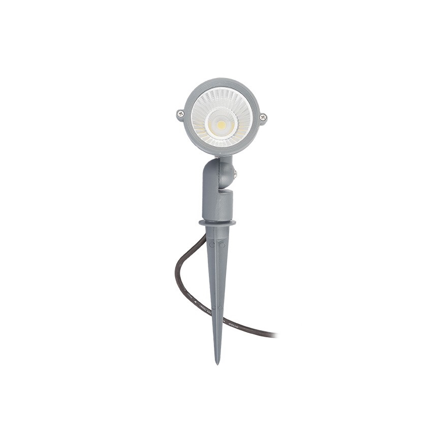 RED - Design Rendl - R10527 - LED-ulkovalo GARY LED/10W/230V IP65 harmaa