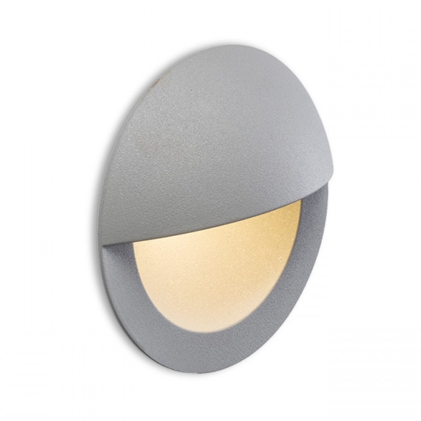 RED - Design Rendl - R10558 - LED Sisäänrakennettu ulkovalo  ASTERIA LED/3W/230V IP54