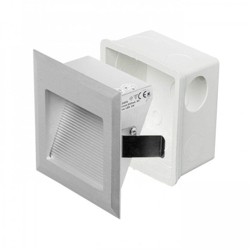 RED - Design Rendl - R10606 - LED Sisäänrakennettu suuntavalo INTRO LED/1W/230V