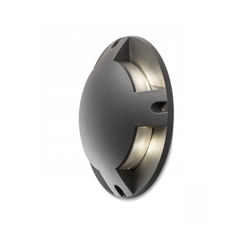 RED - Design Rendl-R11751- LED upotettu ulkovalo TOP 4xLED/1W/230V IP67