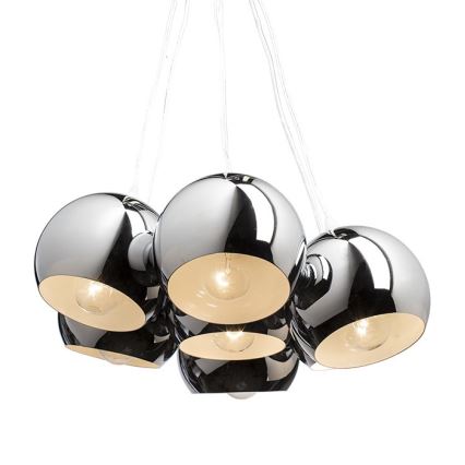 RED - Design Rendl - R11761 - Kattokruunu johdossa ASTROMET 7xE27/42W/230V