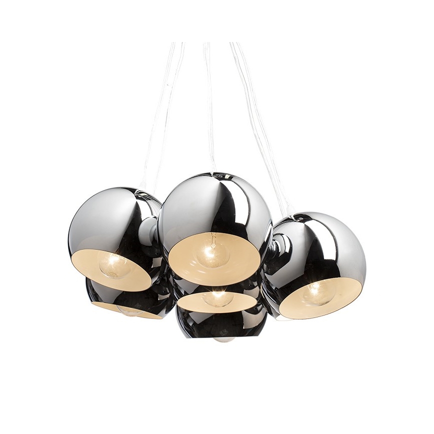 RED - Design Rendl - R11761 - Kattokruunu johdossa ASTROMET 7xE27/42W/230V