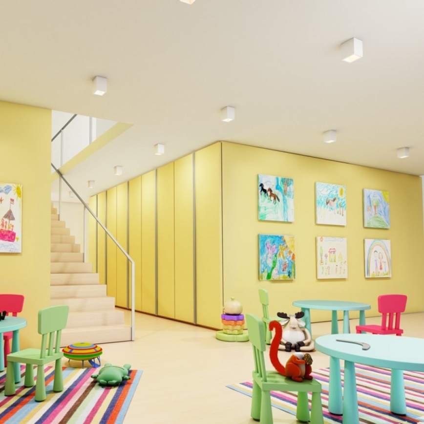 RED - Design Rendl - R11957 - Kattovalo ACK 1xGU10/50W/230V