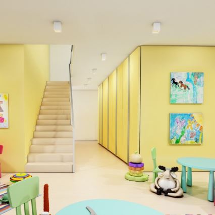 RED - Design Rendl - R11957 - Kattovalo ACK 1xGU10/50W/230V