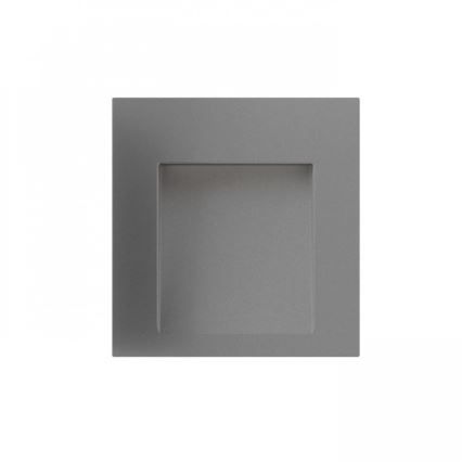 RED - Design Rendl -R12014- LED Sisäänrakennettu ulkovalo TESS LED/3W/230V IP54