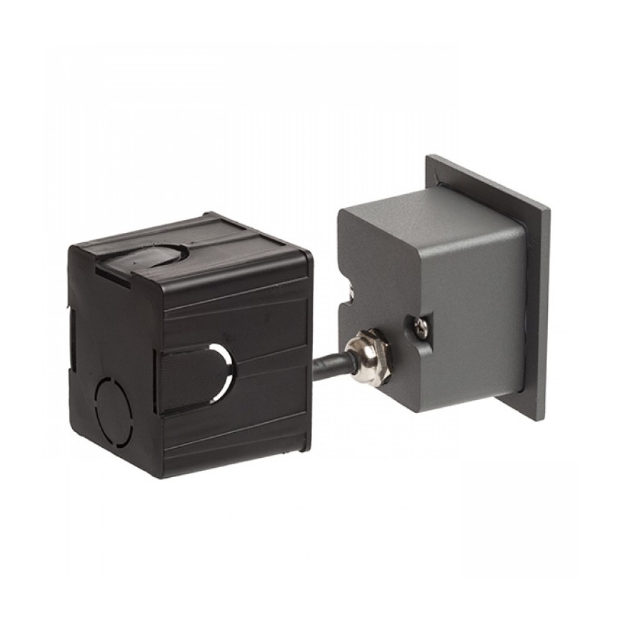 RED - Design Rendl-R12015 - LED-ulkovalo sisäänrakennettu TESS LED/3W/230V IP54 antrasiitti