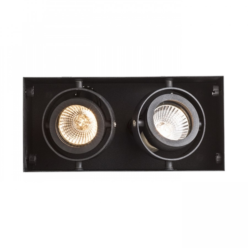 RED - Design Rendl - R12053 - Upotettu valo ELECTRA 2xGU10/50W/230V