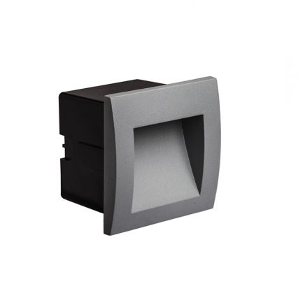 RED - Design Rendl - R12534 - LED Sisäänrakennettu ulkovalo GORDIQ LED/1,5W/230V IP65