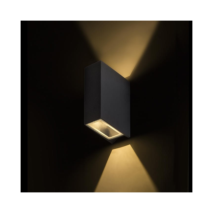 RED - Design Rendl - R12555 - LED Ulkoseinävalo UKKO 2xLED/3W/230V IP54