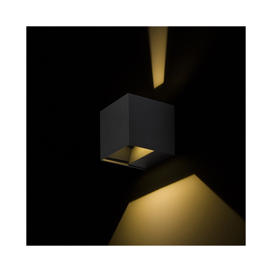 RED - Design Rendl - R12557 - LED-ulkoseinävalo CARRE 2xLED/3W/230V IP54