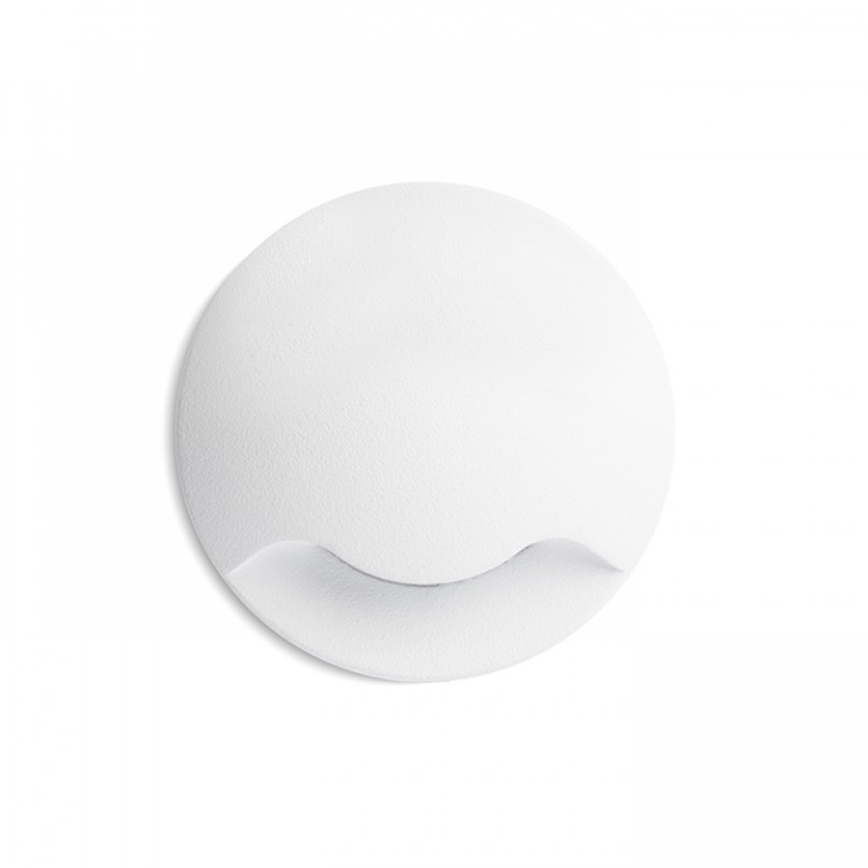 RED - Design Rendl -R12613- LED Sisäänrakennettu ulkovalo KICK LED/1W/230V IP54