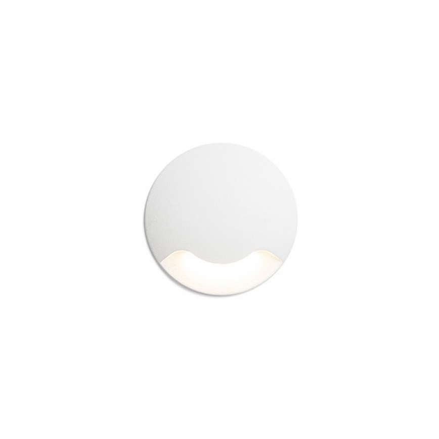 RED - Design Rendl -R12613- LED Sisäänrakennettu ulkovalo KICK LED/1W/230V IP54