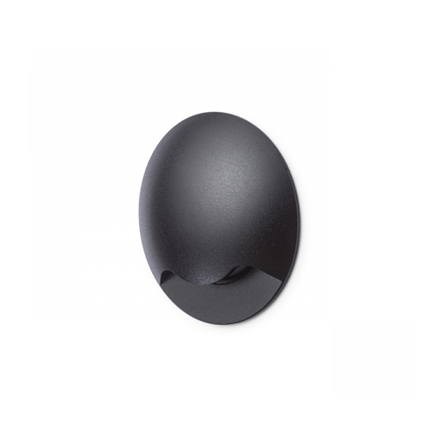 RED - Design Rendl-R12615 - LED Sisäänrakennettu ulkovalo KICK LED/1W/230V IP54