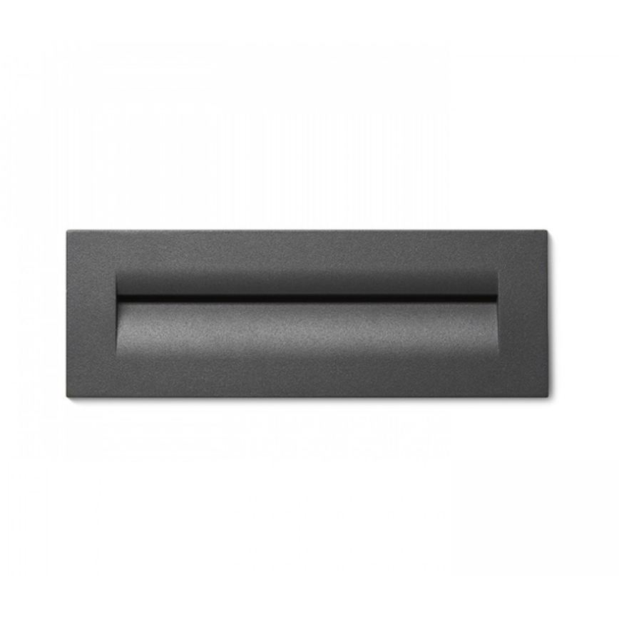 RED - Design Rendl - R12628 - LED Sisäänrakennettu ulkovalo RASQ LED/8,5W/230V IP65