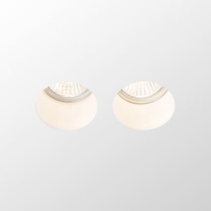 RED - Design Rendl - R12900 - Upotettu valo QUO 2xGU10/35W/230Vc