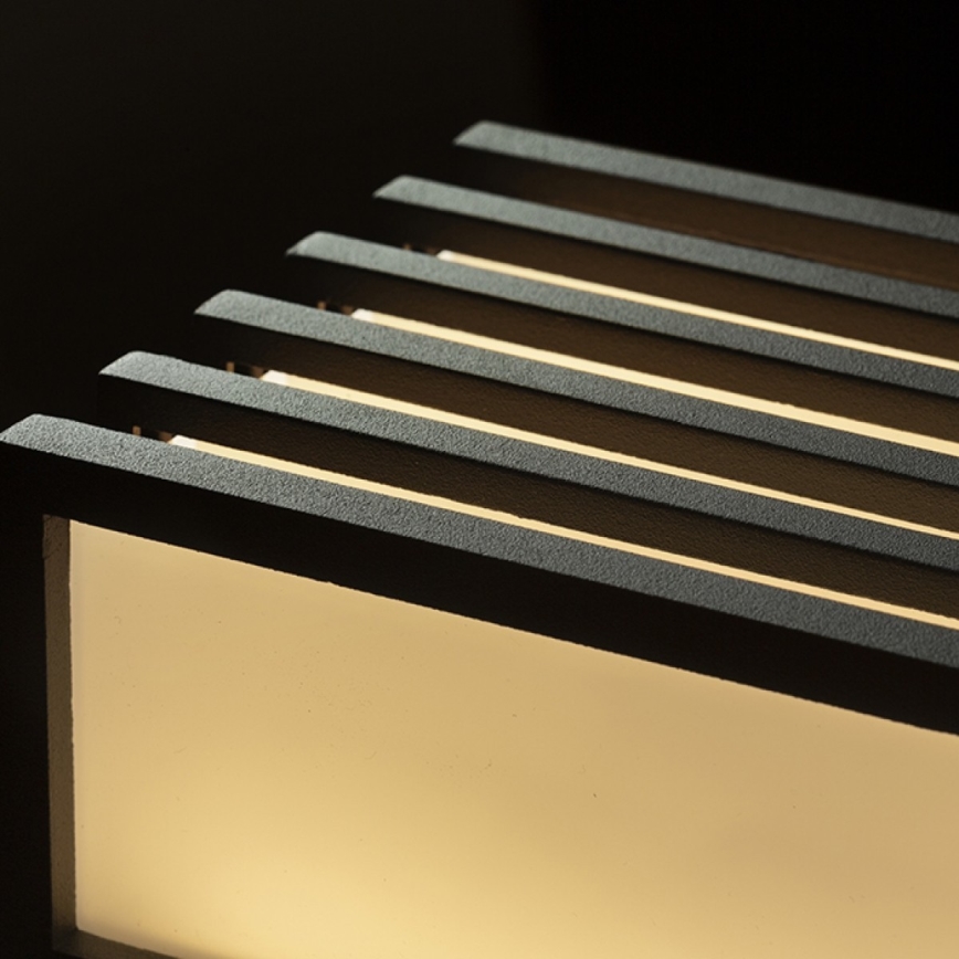 RED - Design Rendl - R13565 - LED Ulkoseinävalo CLAIRE LED/9W/230V IP54