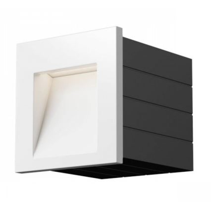 RED - Design Rendl - R12013 - LED Sisäänrakennettu ulkovalo TESS LED/3W/230V IP54 valkoinen