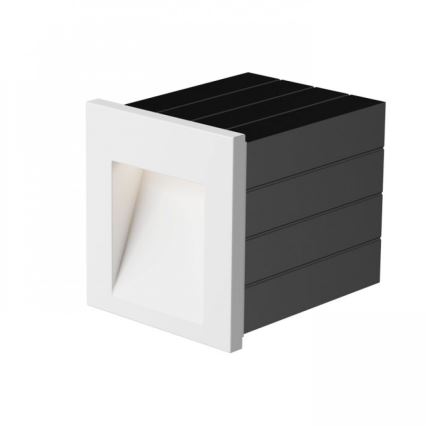 RED - Design Rendl - R12013 - LED Sisäänrakennettu ulkovalo TESS LED/3W/230V IP54 valkoinen