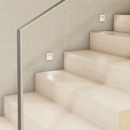 RED - Design Rendl - R12013 - LED Sisäänrakennettu ulkovalo TESS LED/3W/230V IP54 valkoinen