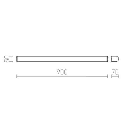 RED - Design Rendl - R12902 - LED-peilivalon CORAZON LED/20W/230V IP44 kylpyhuoneeseen