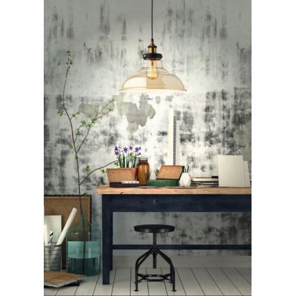 Redo 01-1002 - Kattokruunu narulla SAVILLE 1xE27/42W/230V