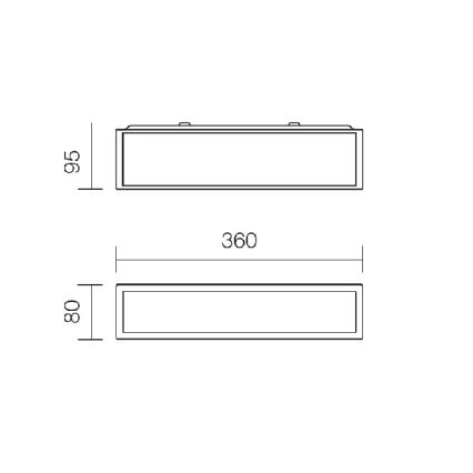 Redo 01-1234 - LED-kylpyhuoneen seinävalaisin EGO LED/12W/230V IP44 kiiltävä kromi