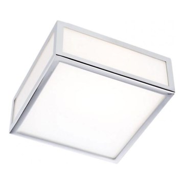 Redo 01-1236 - EGO LED/12W/230V IP44 kylpyhuoneen kattovalaisin, kiiltävä kromi