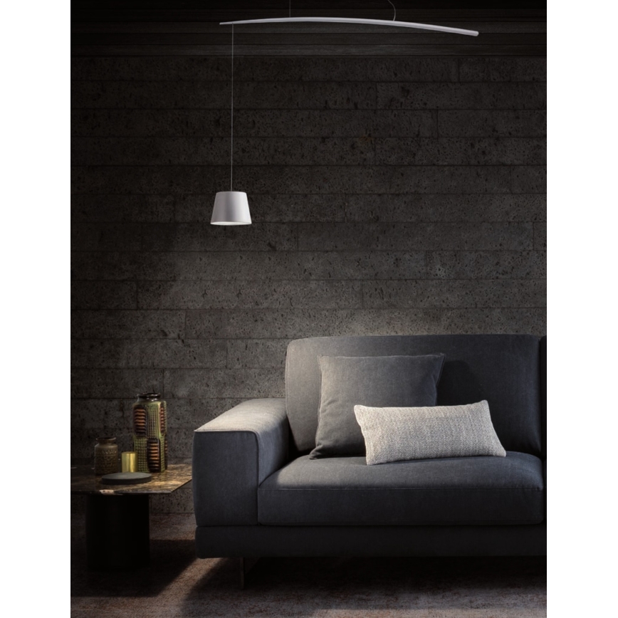 Redo 01-1497 - LED-kattokruunu johdossa LOLLI LED/6W/230V valkoinen