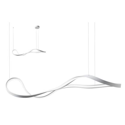 Redo 01-1531 - NUBO LED-riippuvalaisin lankaripustuksella LED/43W/230V, valkoinen