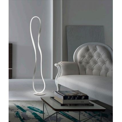 Redo 01-1532 - Himmennettävä LED-lattiavalaisin NUBO LED/34,5W/230V valkoinen