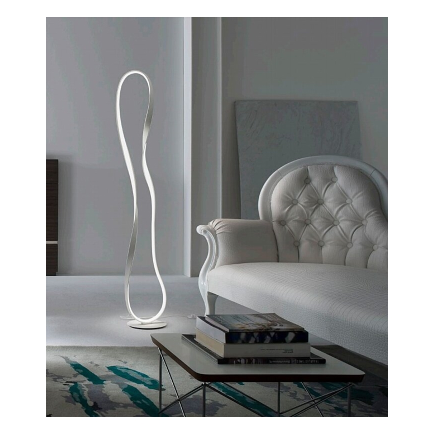 Redo 01-1532 - Himmennettävä LED-lattiavalaisin NUBO LED/34,5W/230V valkoinen