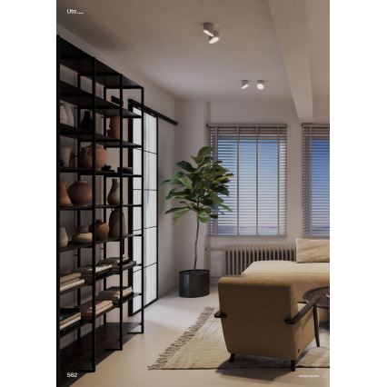 Redo 01-1625 - LED-kohdevalaisin UTO LED/6W/230V Ø 9 cm, valkoinen