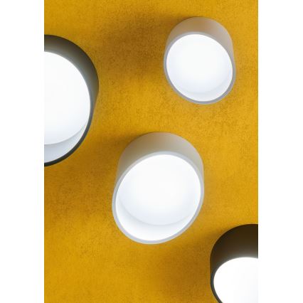 Redo 01-1628 - UTO LED-kohdevalaisin LED/12W/230V, halkaisija 12 cm, musta