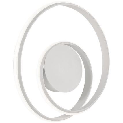 Redo 01-1789 - LED-himmennettävä seinävalaisin TORSION LED/27W/230V halkaisija 40 cm valkoinen