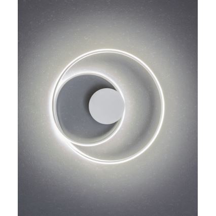 Redo 01-1886 - Himmennettävä LED-kattovalaisin TORSION LED/29W/230V halkaisija 55 cm valkoinen