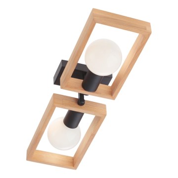 Redo 01-1968 - Kattovalo TIMBER 2xE27/42W/230V pyökki