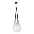 Redo 01-1974 - LED-riippuvalaisin kaapelilla ALLURIA 1xE27/10W/230V Ø 40 cm